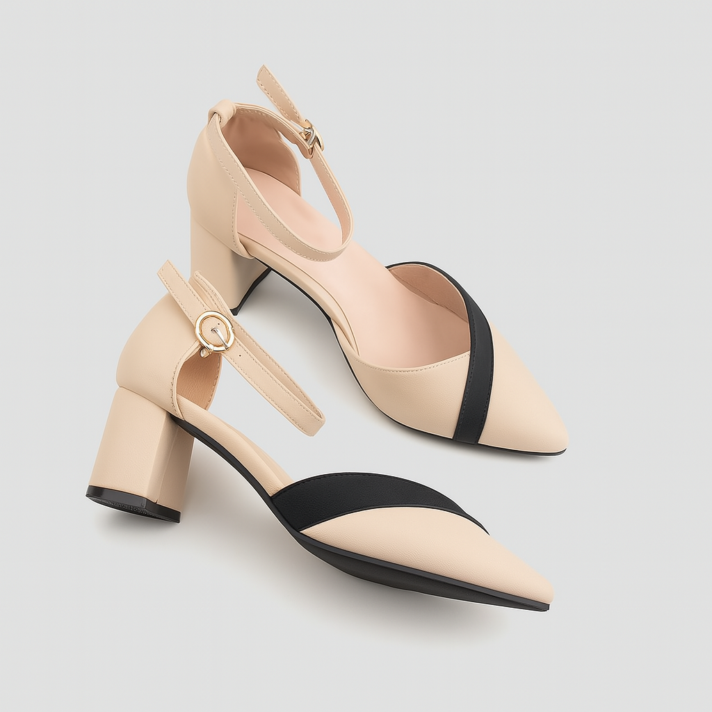Camille Block Heels