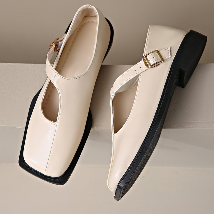 Lucia Leather Mary Janes