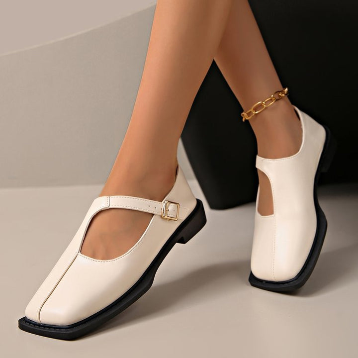 Lucia Leather Mary Janes