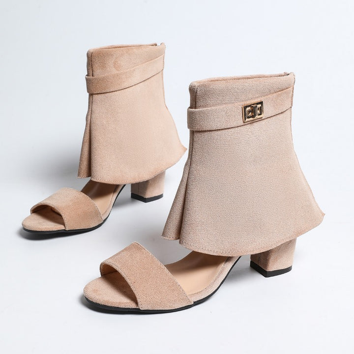 Celina Suede Heels