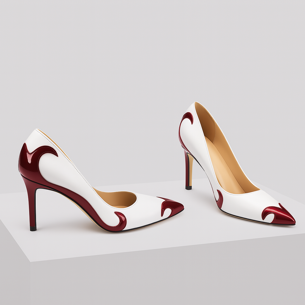Alora Leather Heels