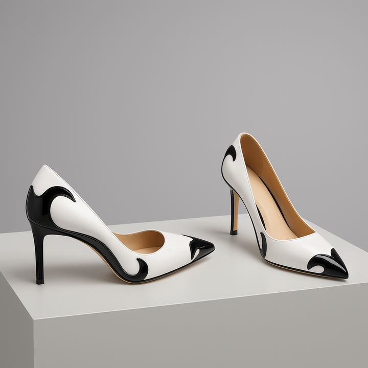 Alora Leather Heels