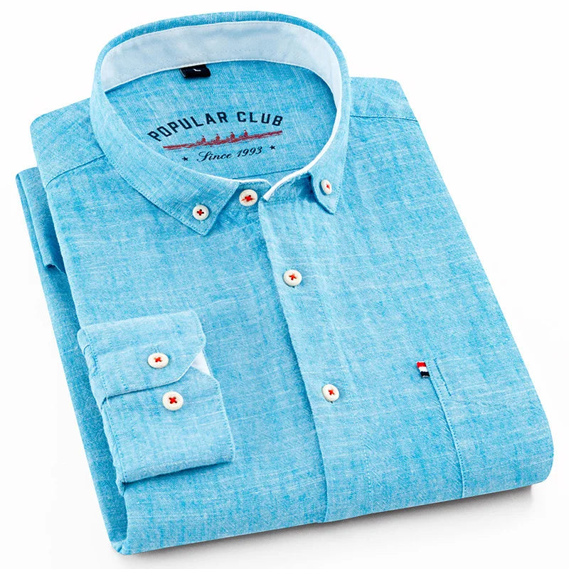 Montclair Linen Button-Down