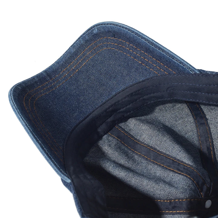 Classic Washed Denim Cap