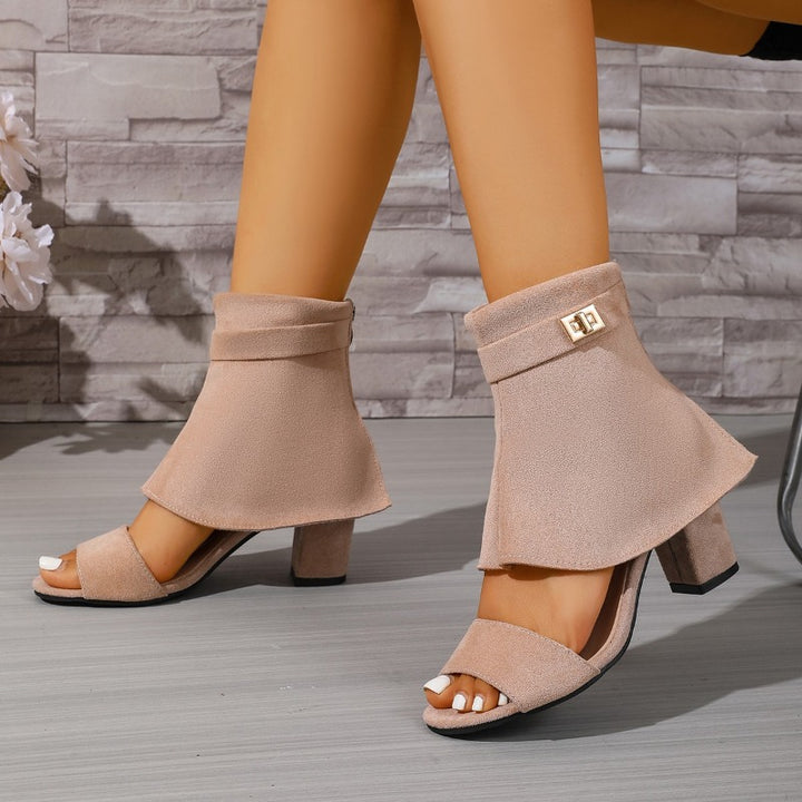 Celina Suede Heels