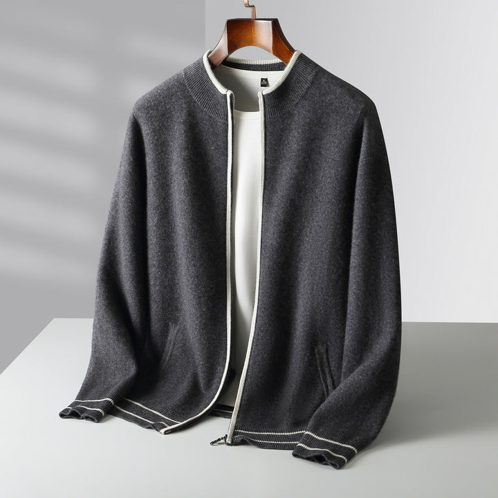 Serano Cashmere Zip Cardigan