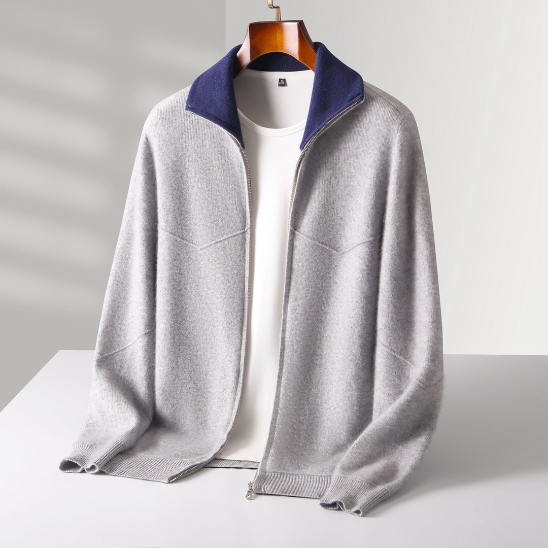 Verano Cashmere Zip Cardigan