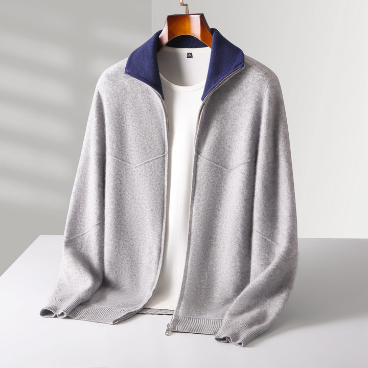Verano Cashmere Zip Cardigan