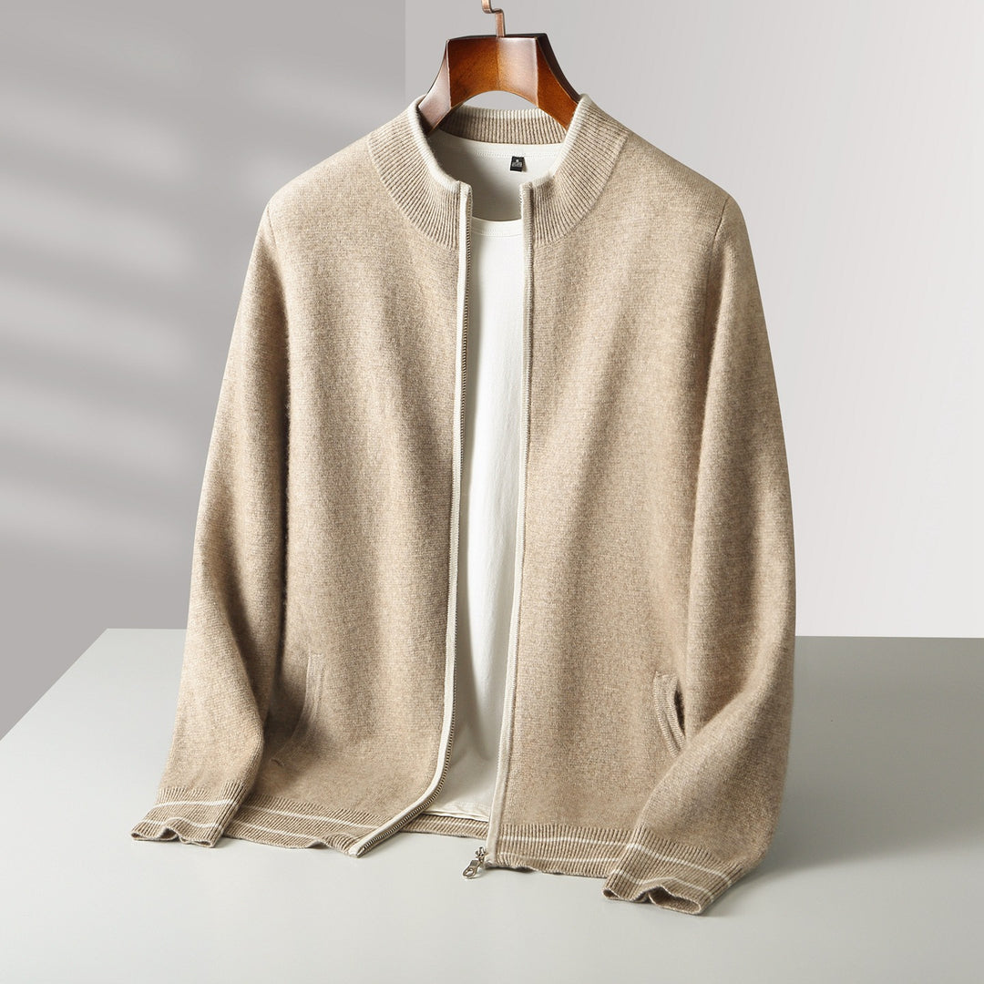 Serano Cashmere Zip Cardigan