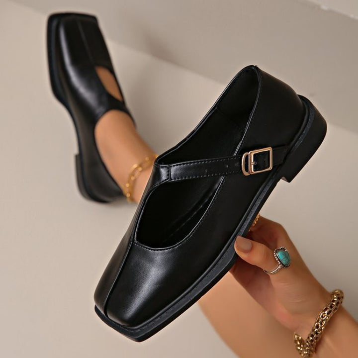 Lucia Leather Mary Janes