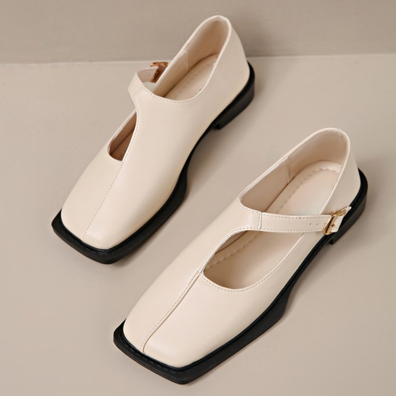 Lucia Leather Mary Janes