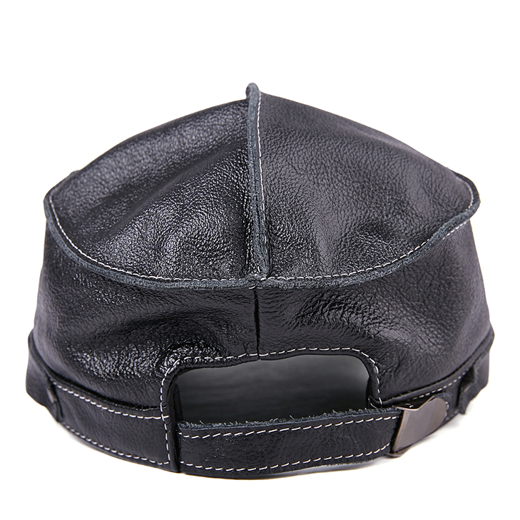 Montaro Leather Cap