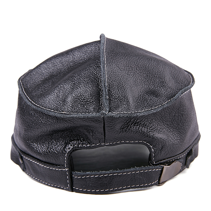 Montaro Leather Cap
