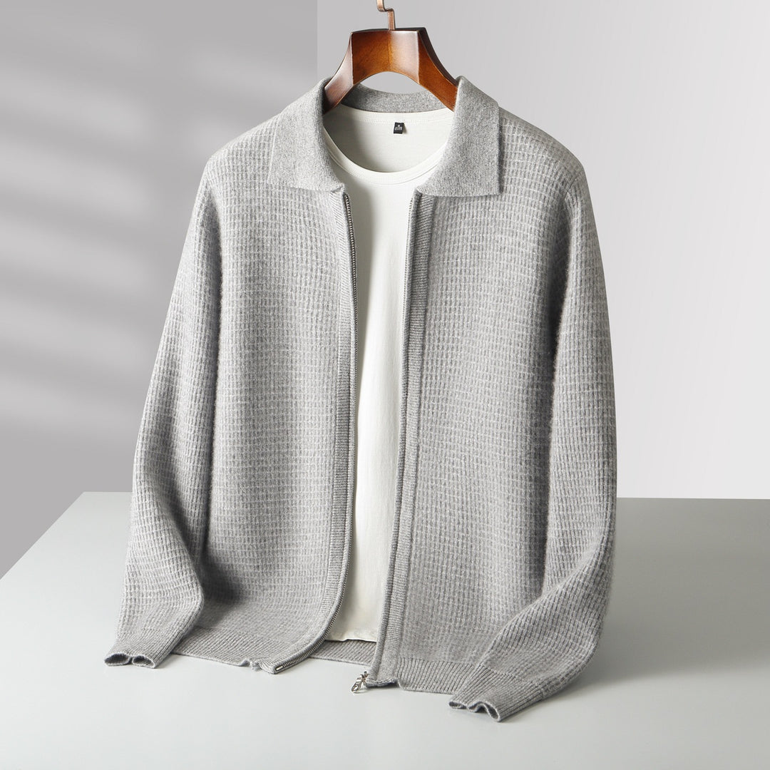 Avelaro Wool Zip Sweater