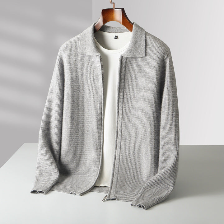 Avelaro Wool Zip Sweater