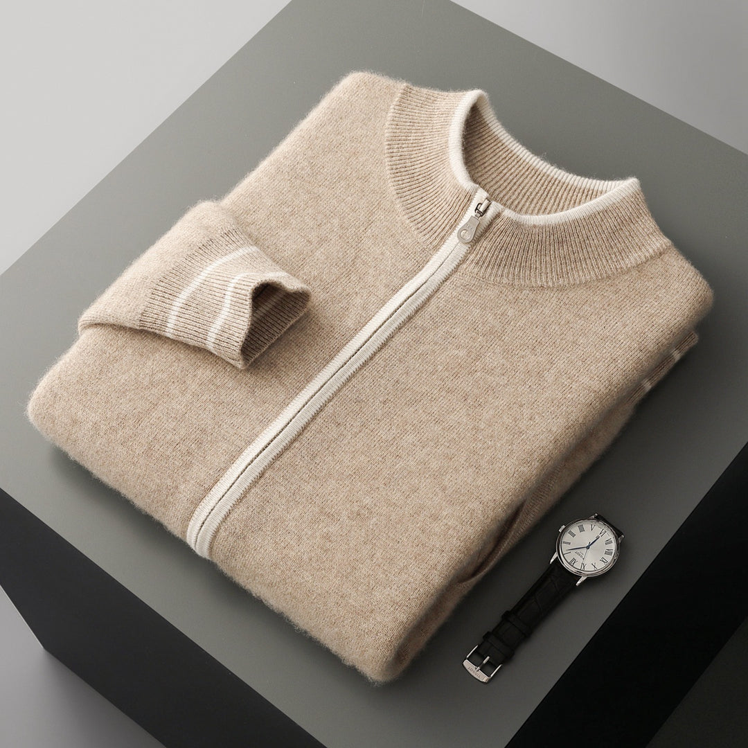 Serano Cashmere Zip Cardigan