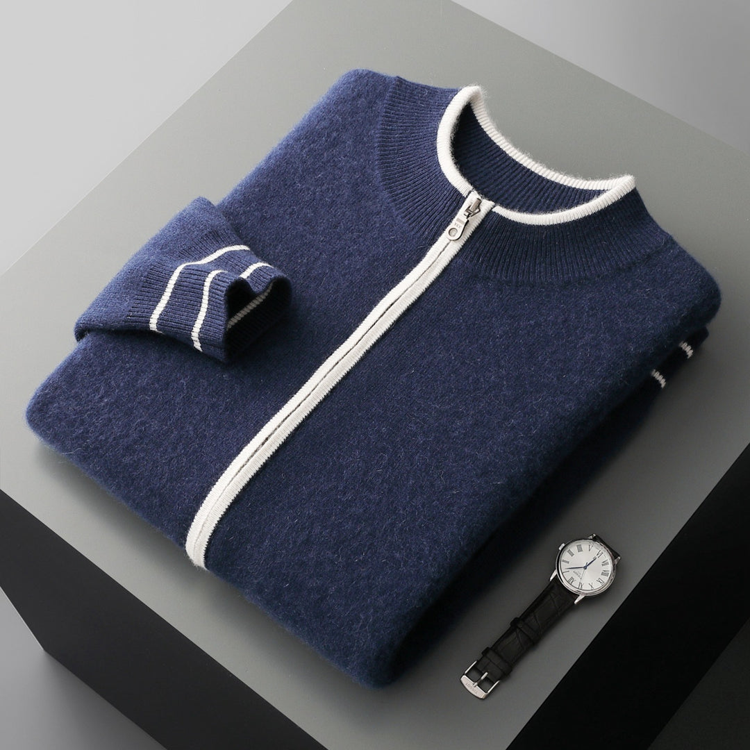 Serano Cashmere Zip Cardigan