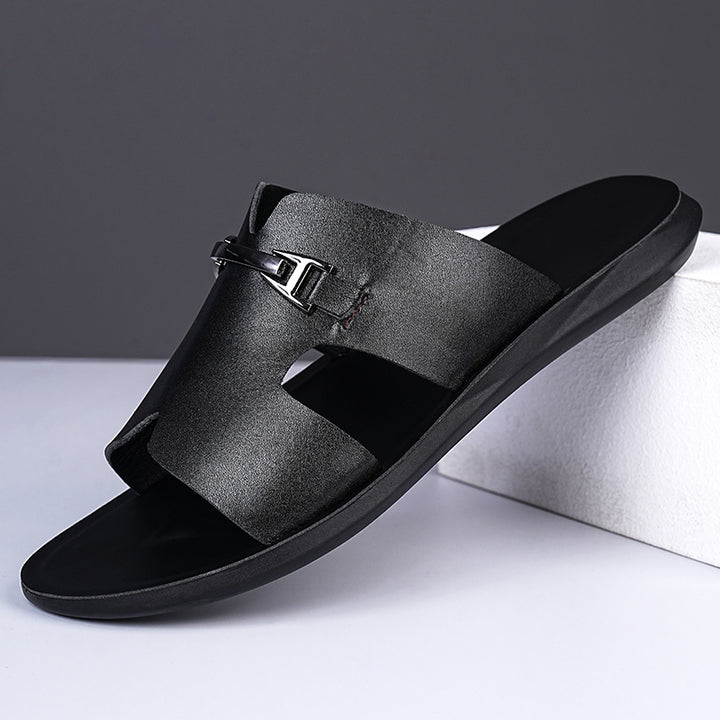 Averon Leather Sandals