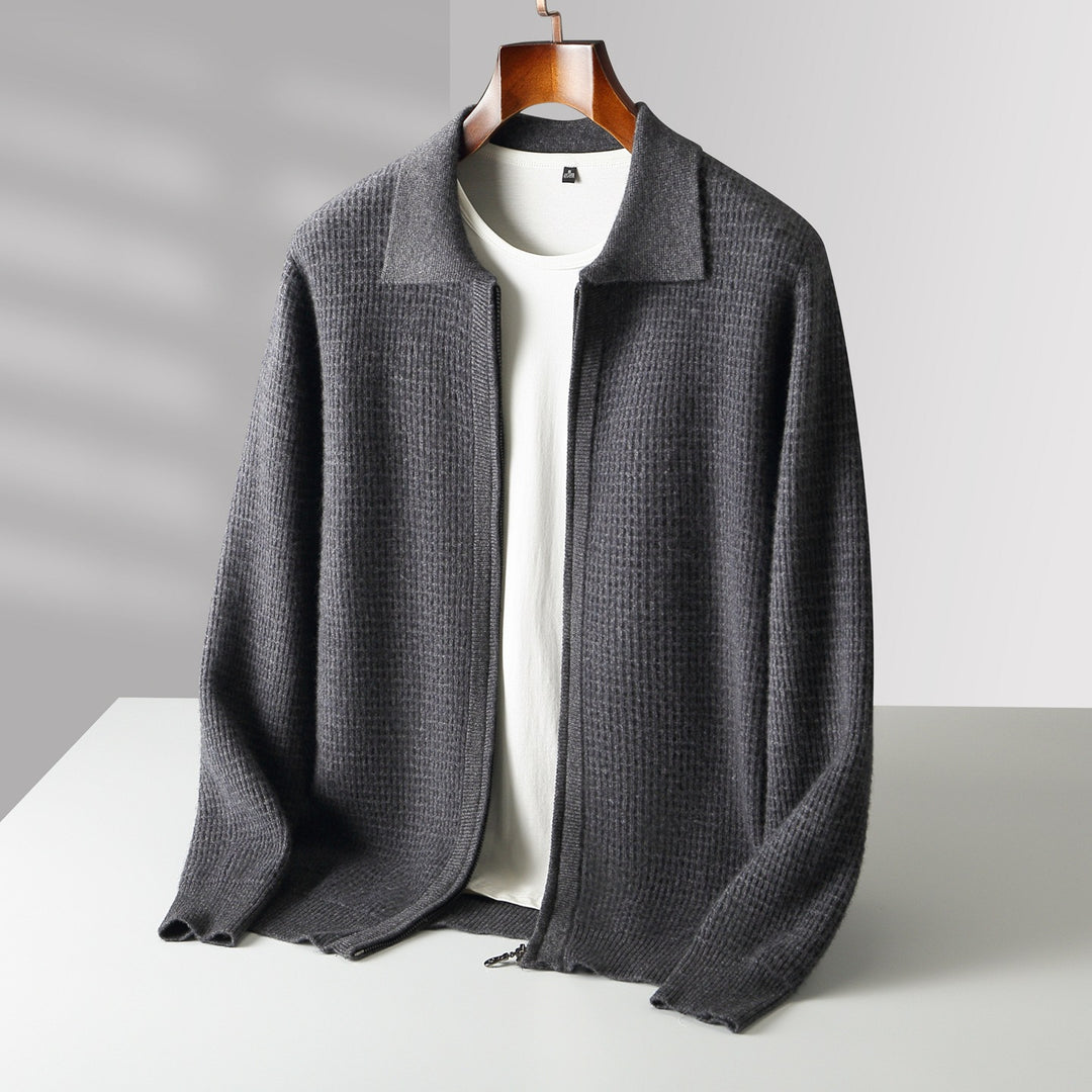 Avelaro Wool Zip Sweater