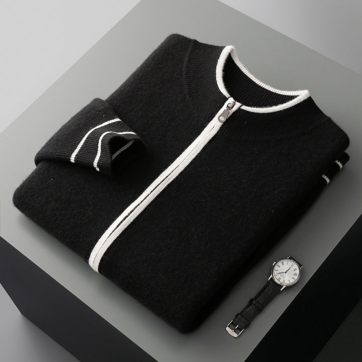 Serano Cashmere Zip Cardigan