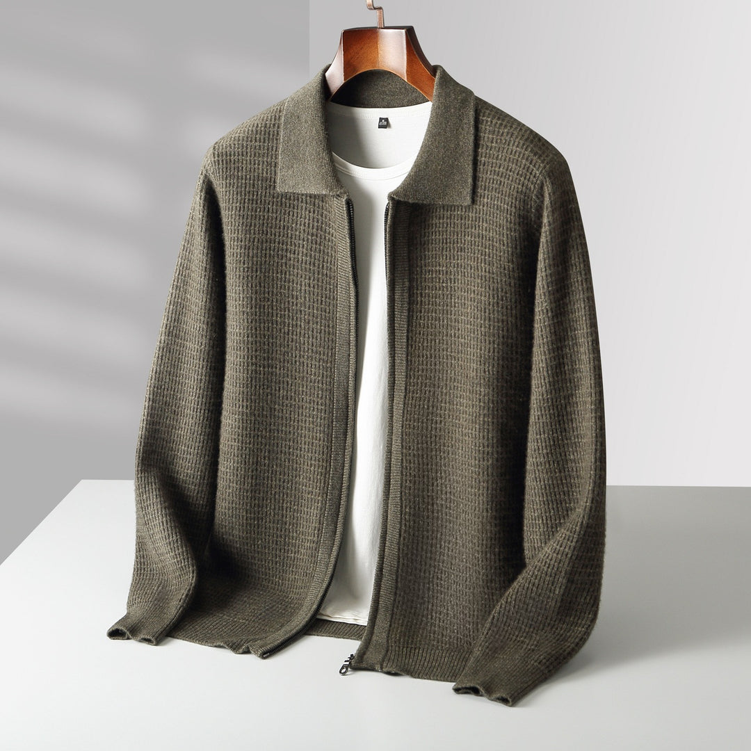 Avelaro Wool Zip Sweater
