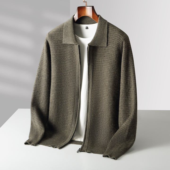 Avelaro Wool Zip Sweater