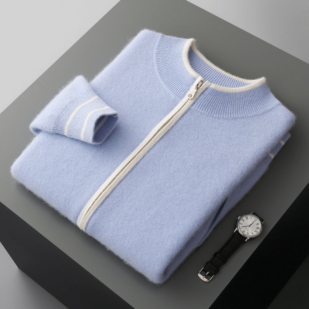 Serano Cashmere Zip Cardigan