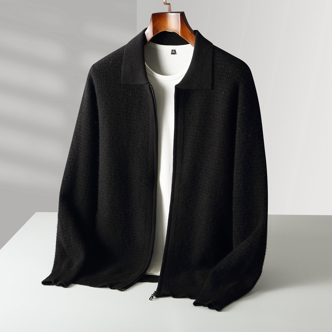 Avelaro Wool Zip Sweater