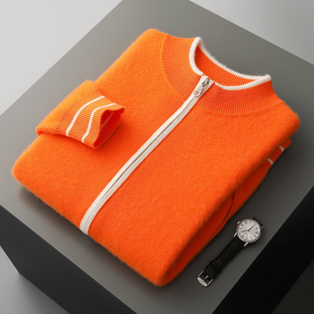 Serano Cashmere Zip Cardigan