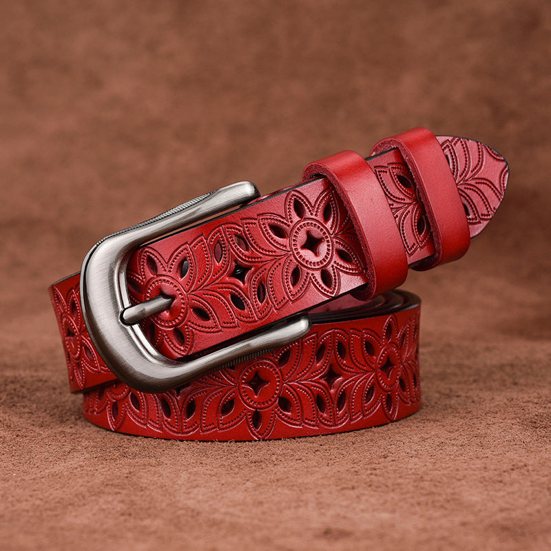 Valencia Leather Belt