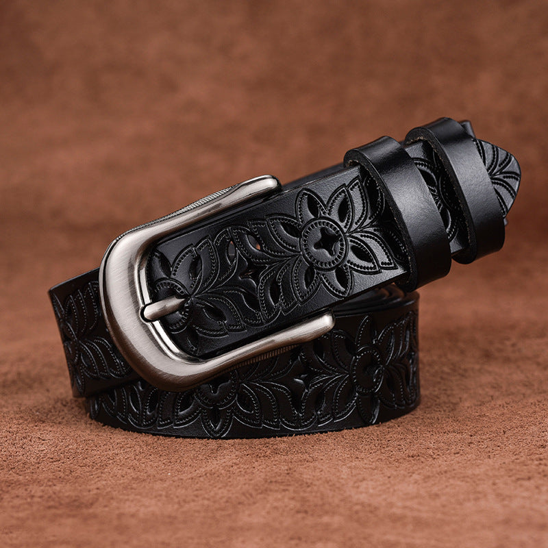 Valencia Leather Belt