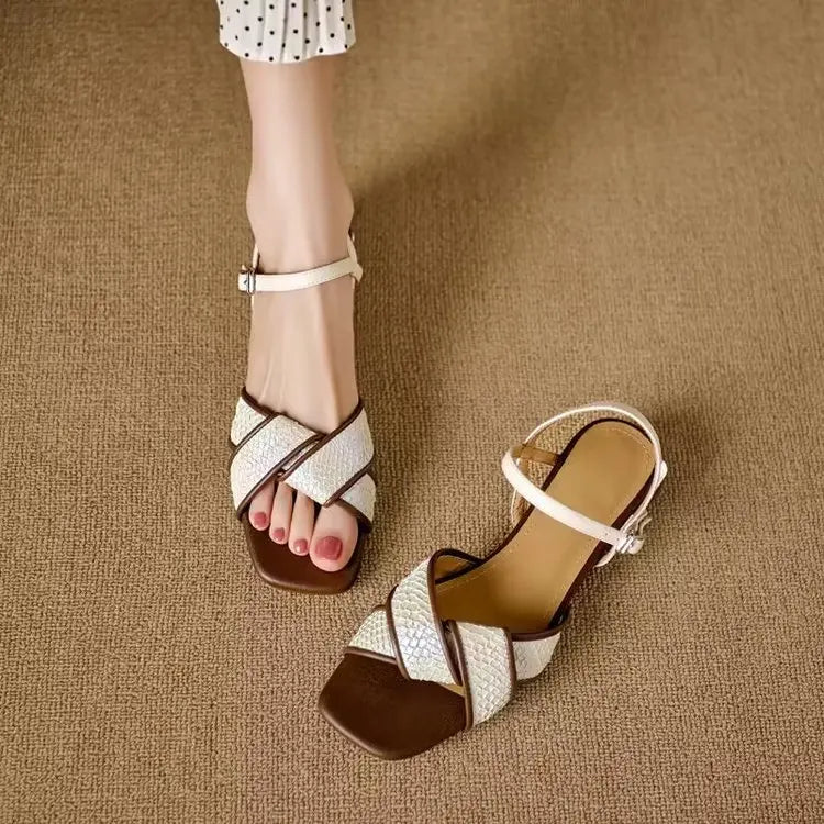 Solene Entrelacé Flats