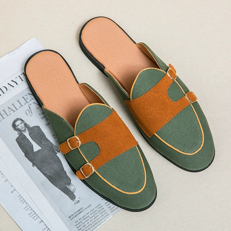 Ducari Genuine Leather Mules
