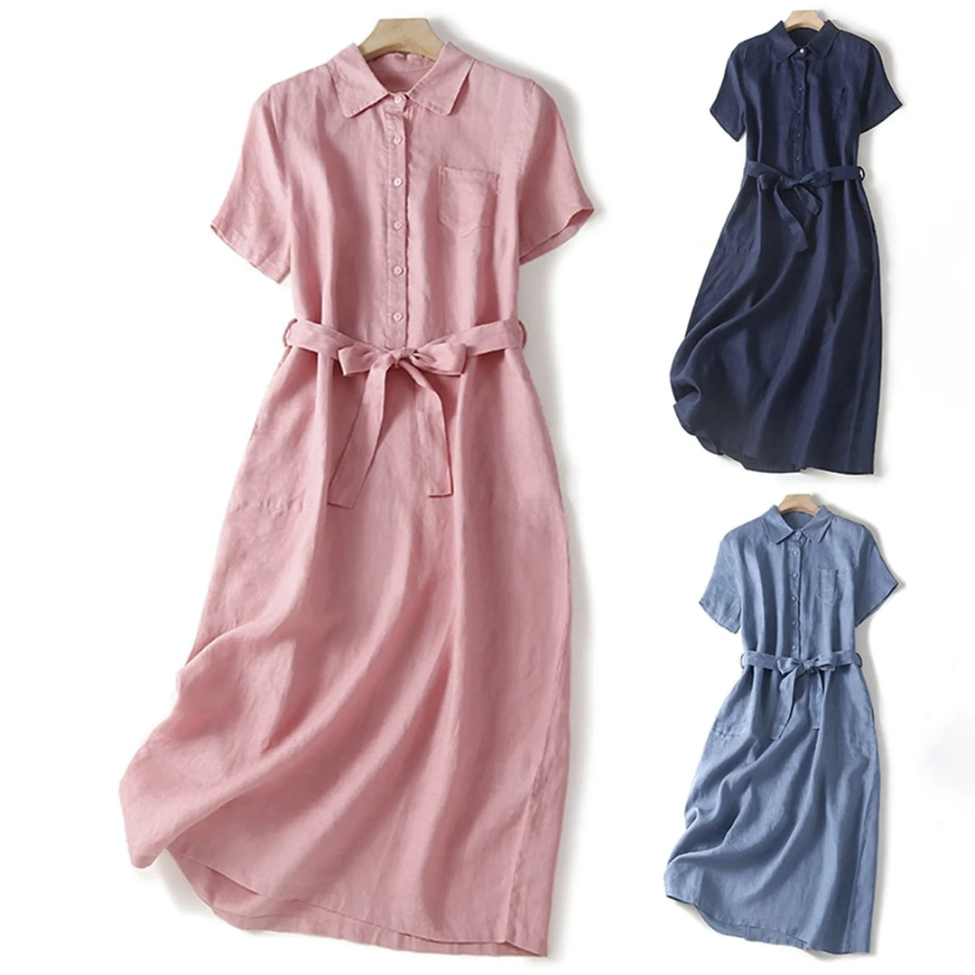 Noa Collared Midi Dress