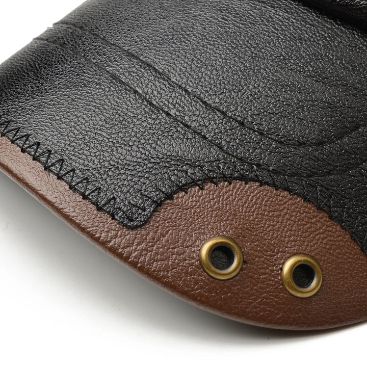Mavric Leather Cap