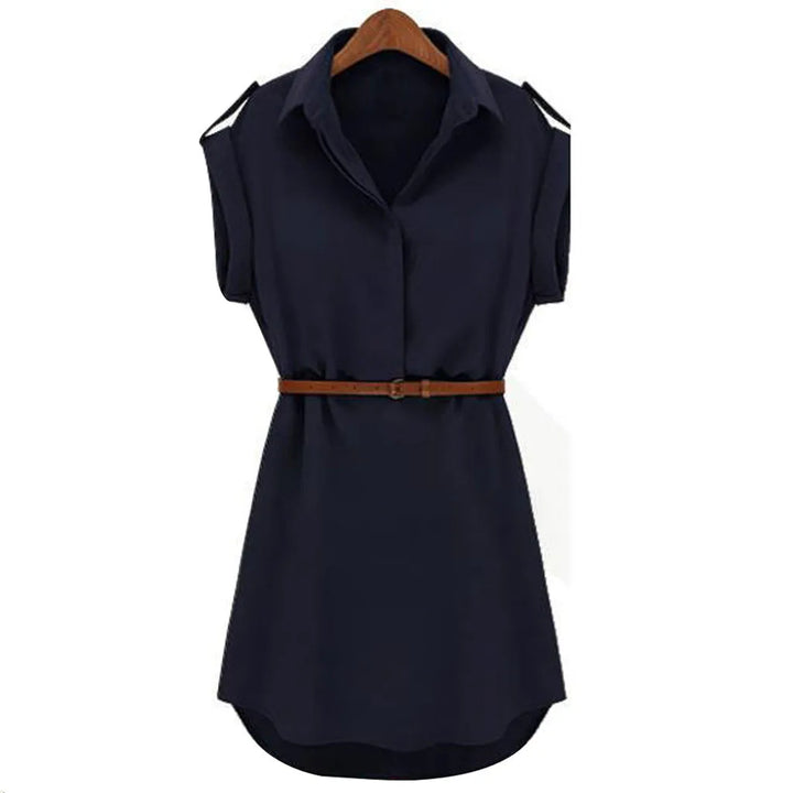 Elara Belted Mini Dress