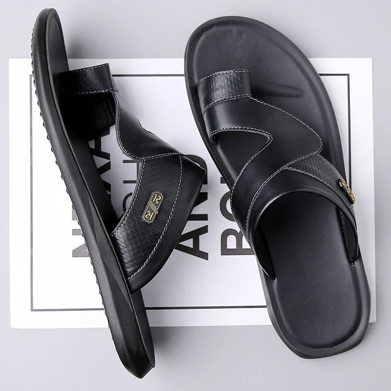 Tavren Leather Sandals