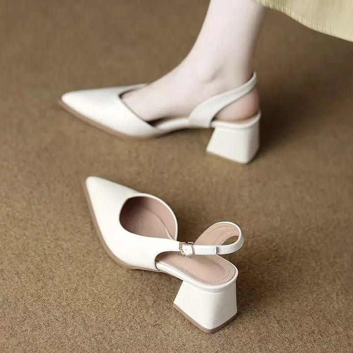 Serra Leather Heels