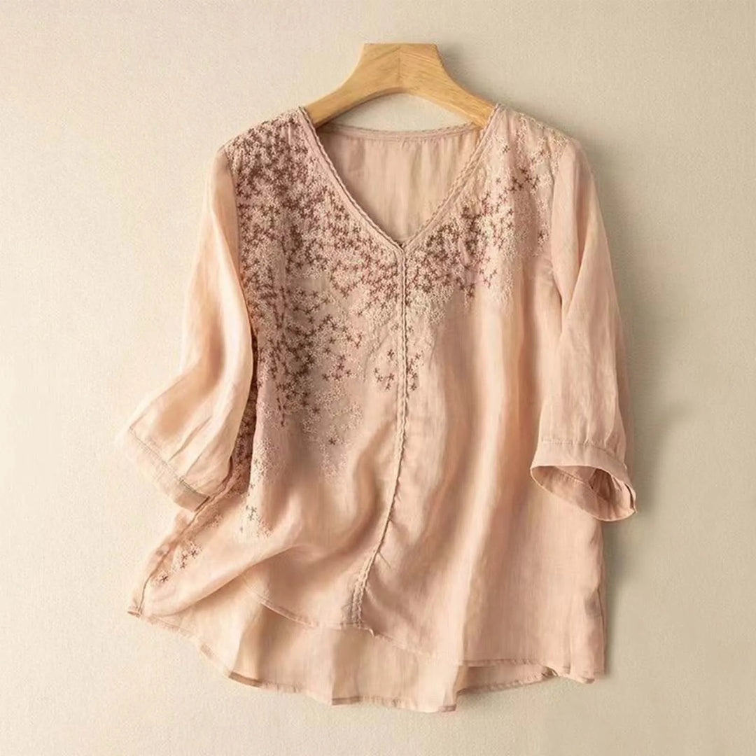 Elowen Linen Blouse