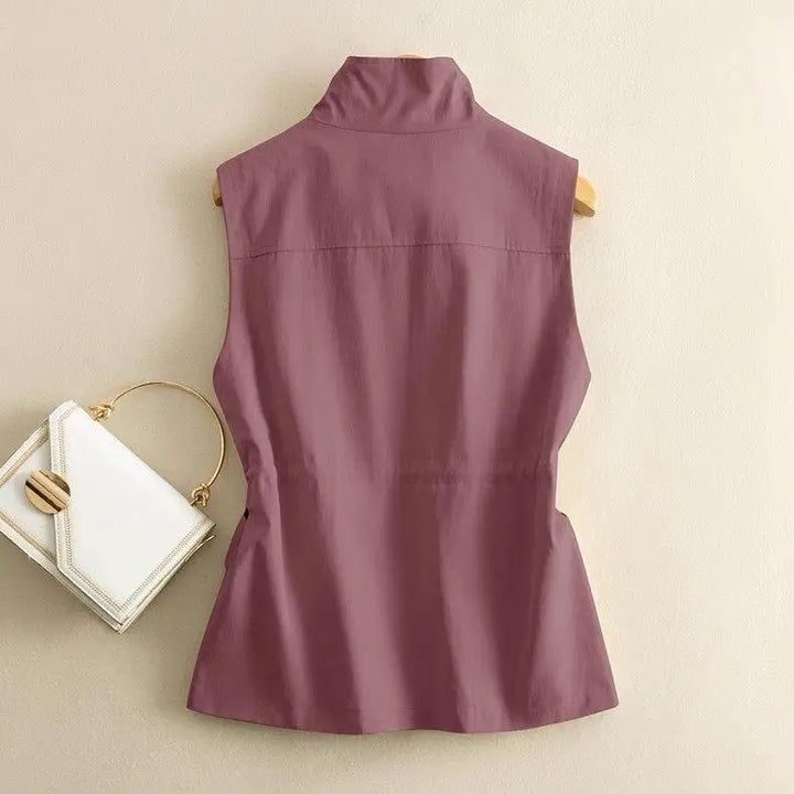 Calina Drawstring Vest