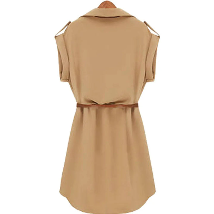 Elara Belted Mini Dress