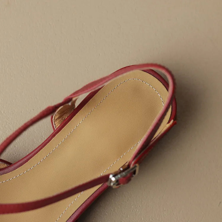 Mirelle Leather Flats