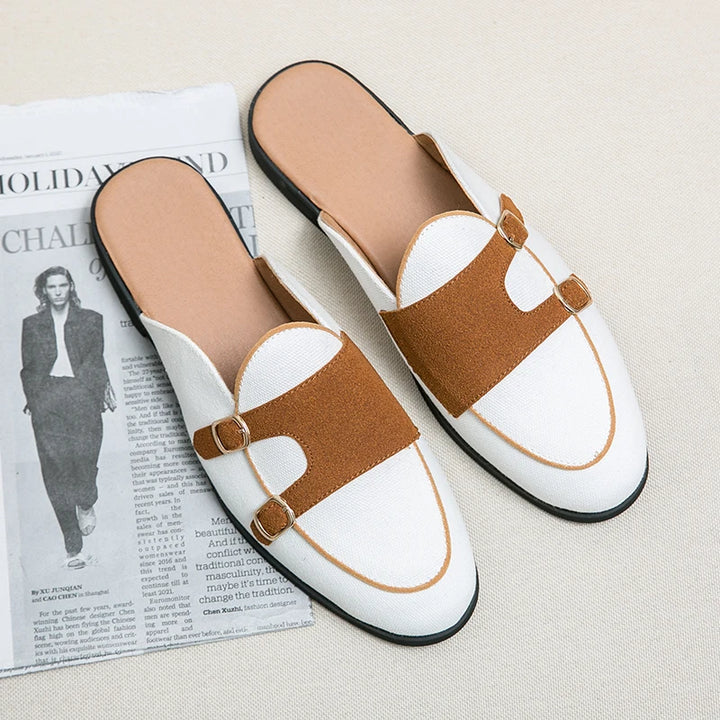 Ducari Genuine Leather Mules