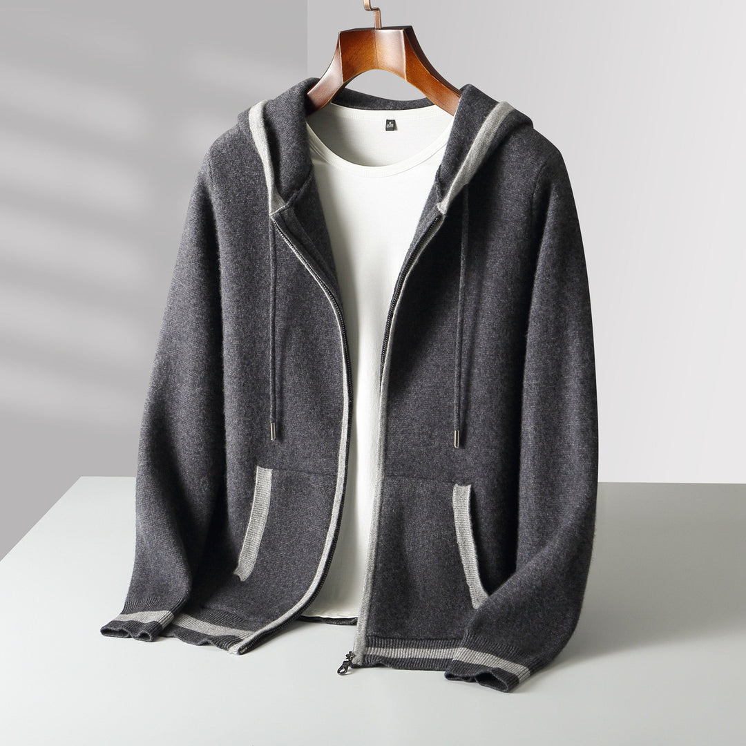 Varese Cashmere Zip Hoodie
