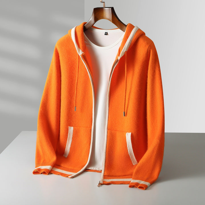 Varese Cashmere Zip Hoodie