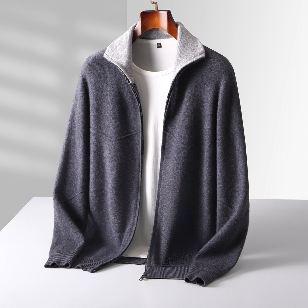 Verano Cashmere Zip Cardigan