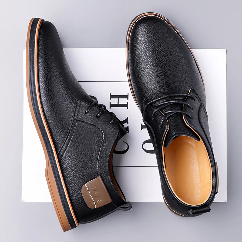 Santoni Leather Shoes
