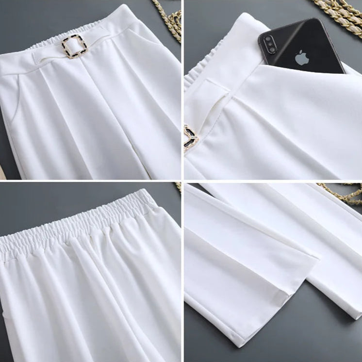 Alessia Silk Trousers