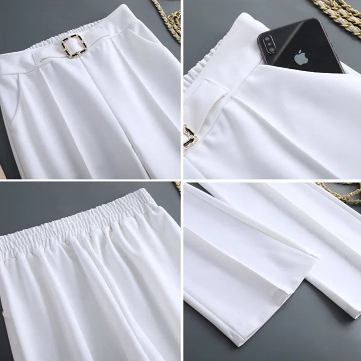 Alessia Silk Trousers
