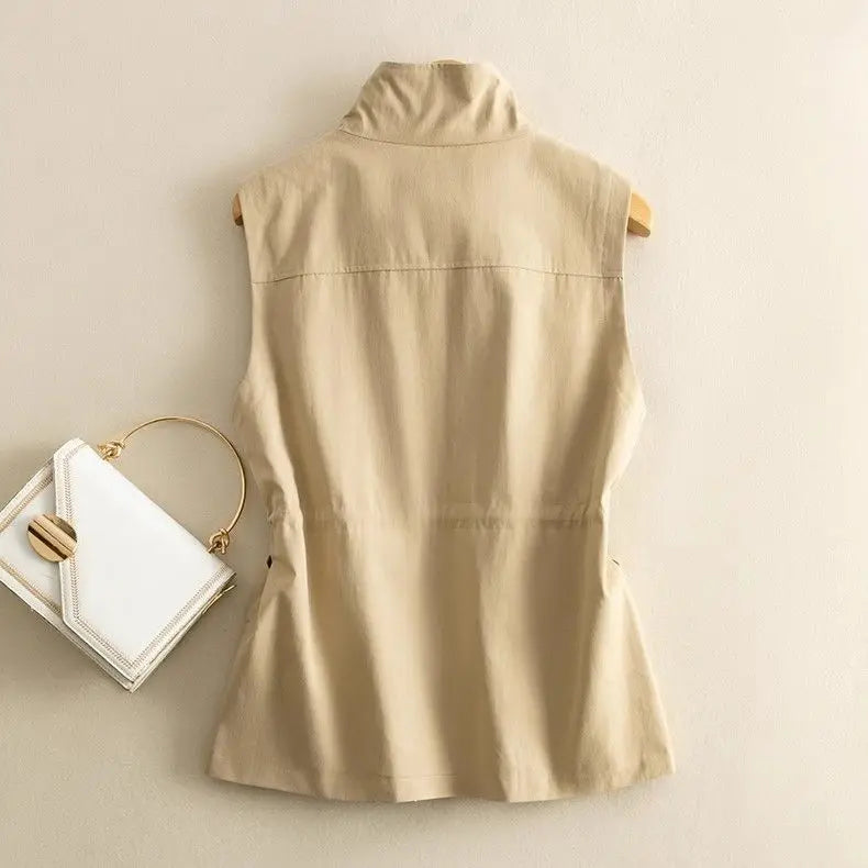 Calina Drawstring Vest